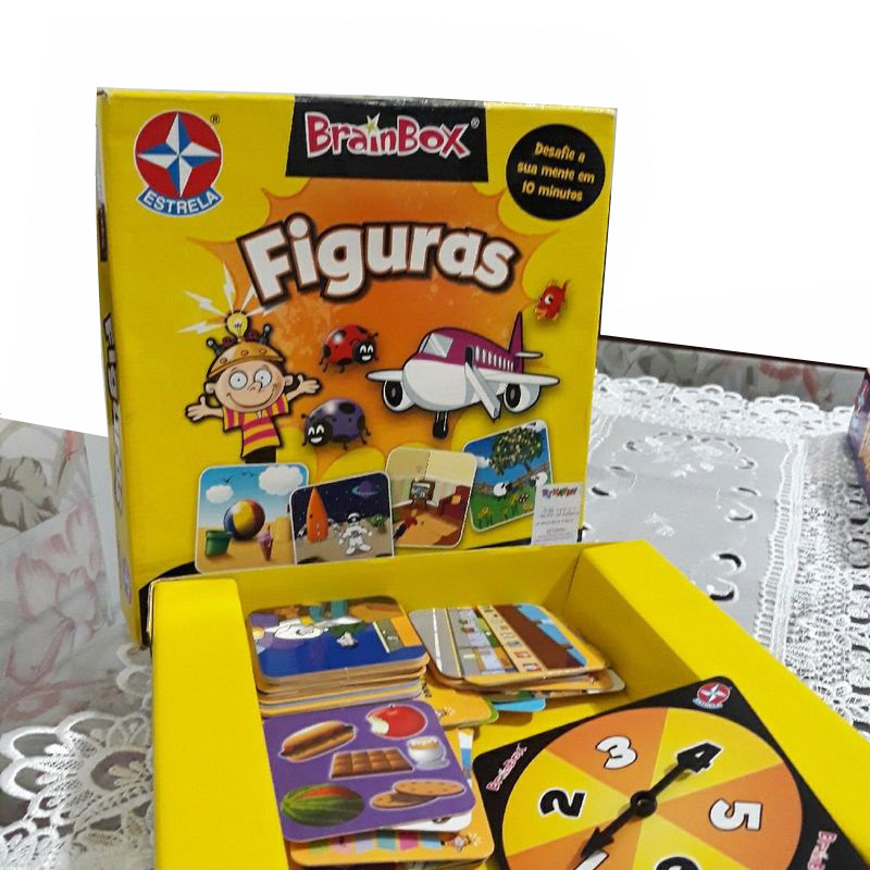Jogo Infantil Brainbox Figuras - Estrela - Completo - Original