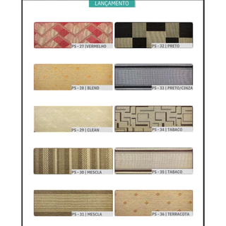 Tapete Passadeira Sisal 2,50M X 0,66M (Com Ponteira Para Corredores Cozinhas)