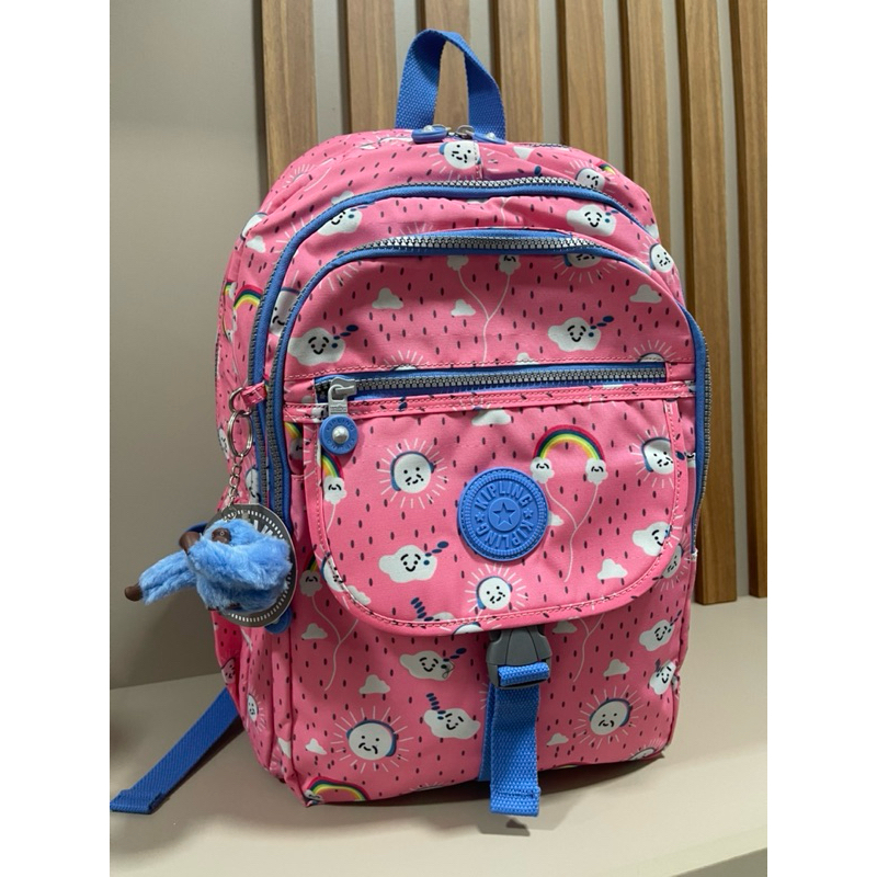 Mochila rosa escolar kipling | Shopee Brasil