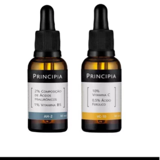 kit principia vitamina C e ácido hialurônico
