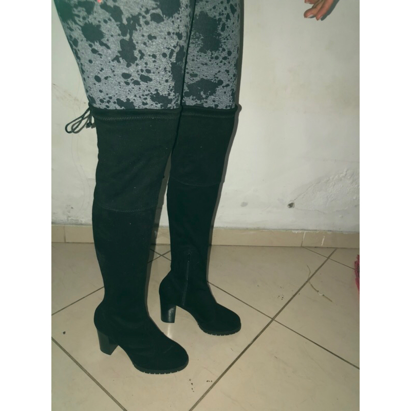 Botas cano alto hot sale olx