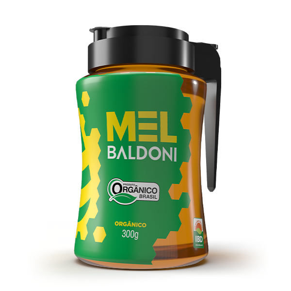 Mel Orgânico Baldoni Jarra 300g - Eleito Melhor Mel do Brasil | Shopee ...
