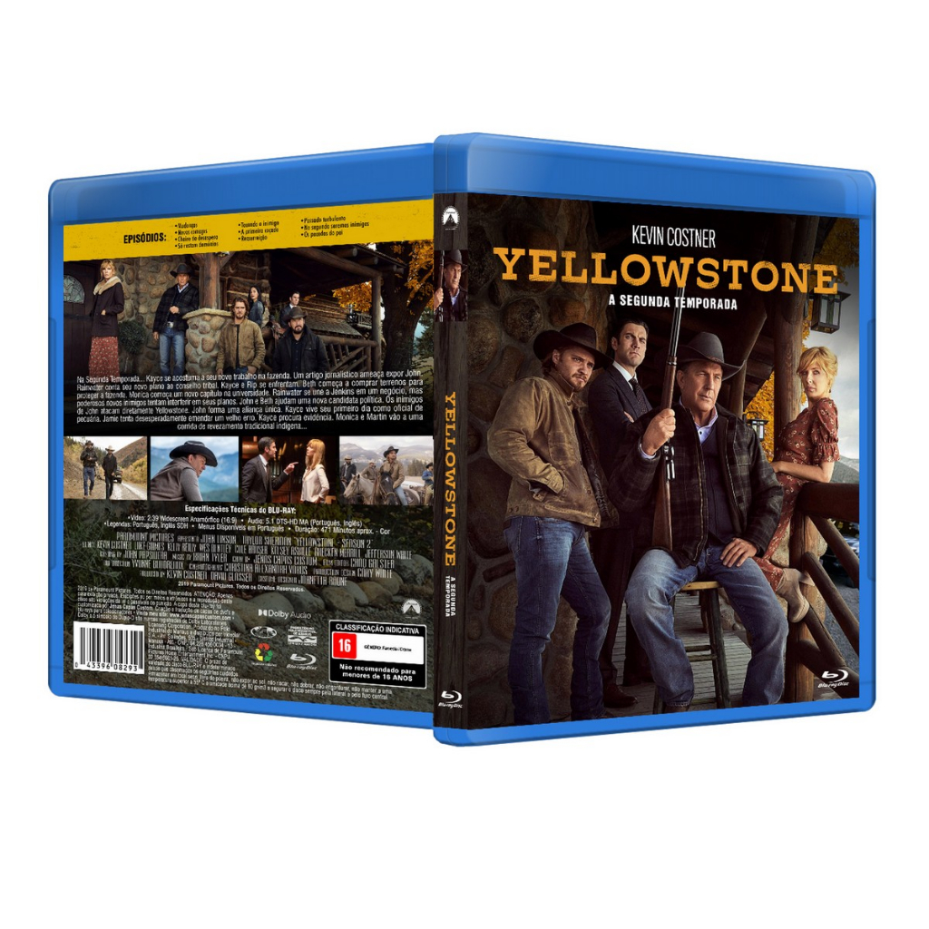 Bluray Yellowstone Segunda Temporada [PERSONALIZADO] Shopee Brasil
