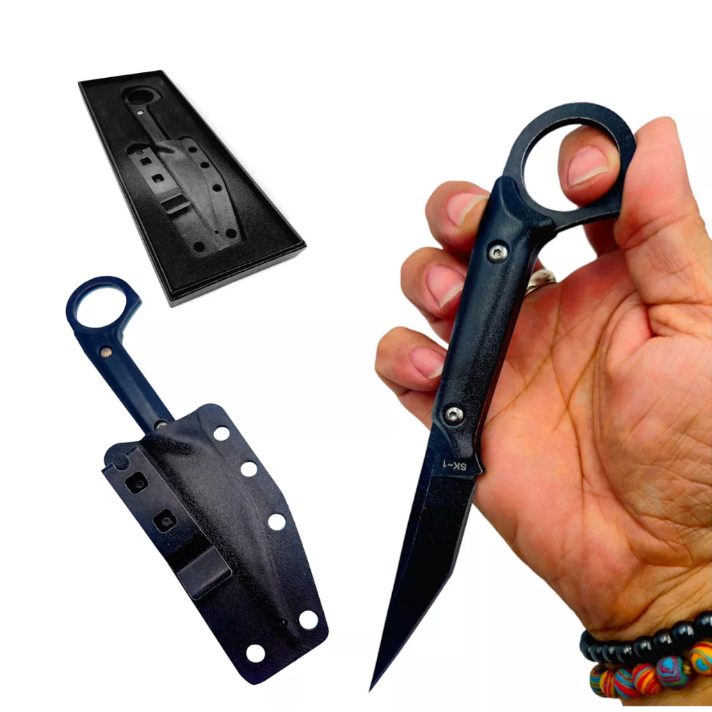 Mini Karambit Fulltang Cabo G10 C/bainha Em Kydex- Mod: Sk-1 | Shopee ...