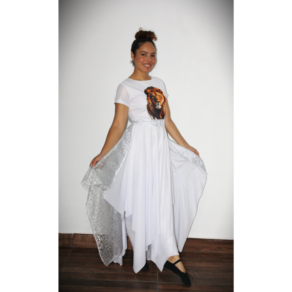 Vestidos de danca store gospel