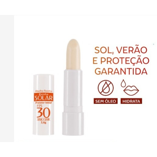 Protetor Labial FPS 30 Rainha Solar Abelha Rainha 3,6g