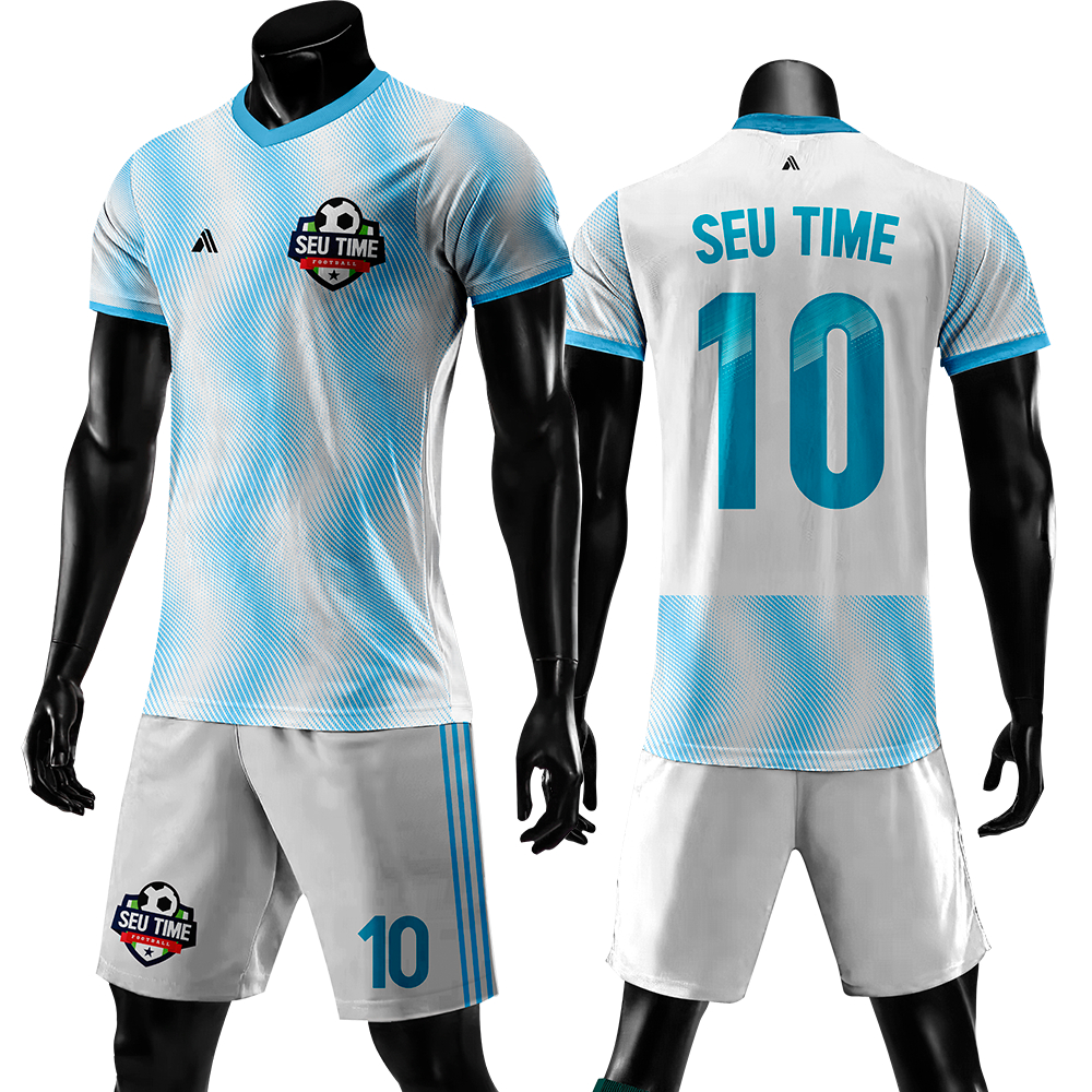 Kit 15 Uniformes Camisa Short De Futebol Personalizados Com O Seu Time ...