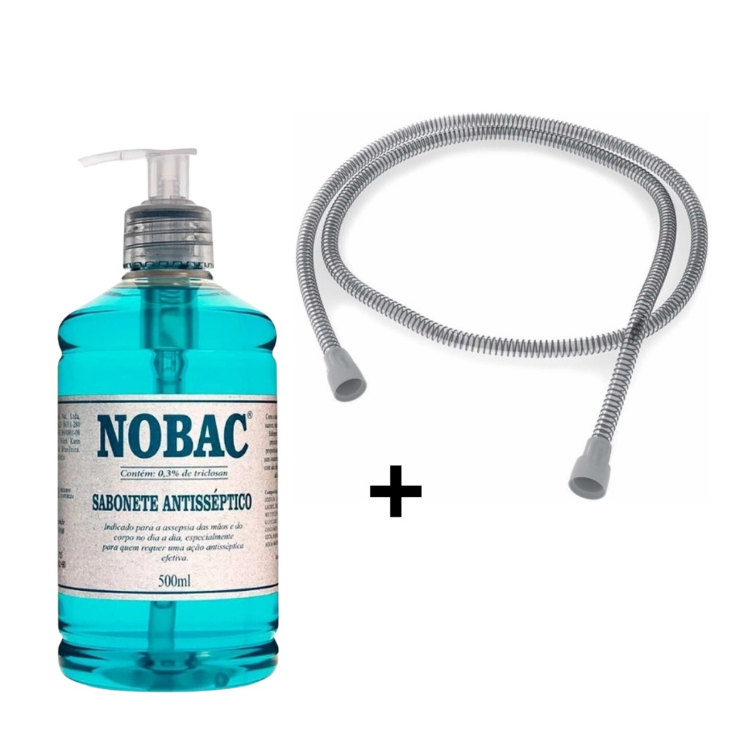 Kit Traqueia Slimline Resmed Original + Sabonete Antisséptico Nobac ...