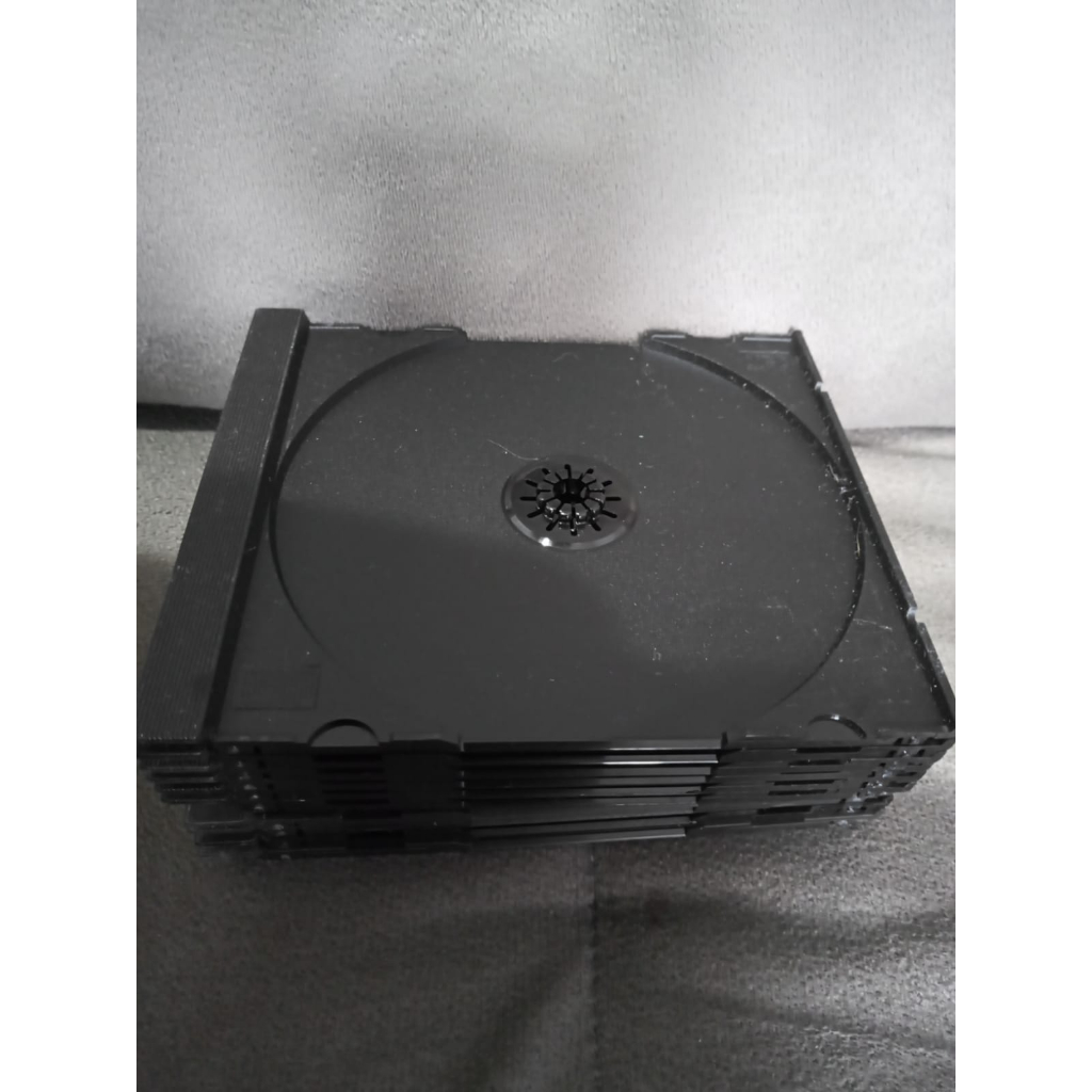 10 Miolos para estojo de CD (PRETO)