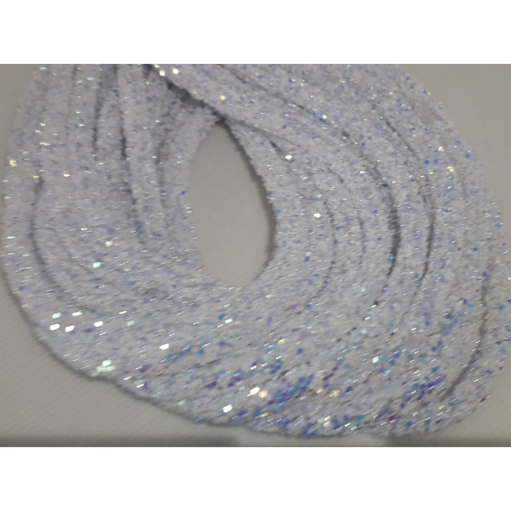 Tubo Falso Strass Gliter com 1 metro e diametro de 4mm a 6mm | Shopee ...