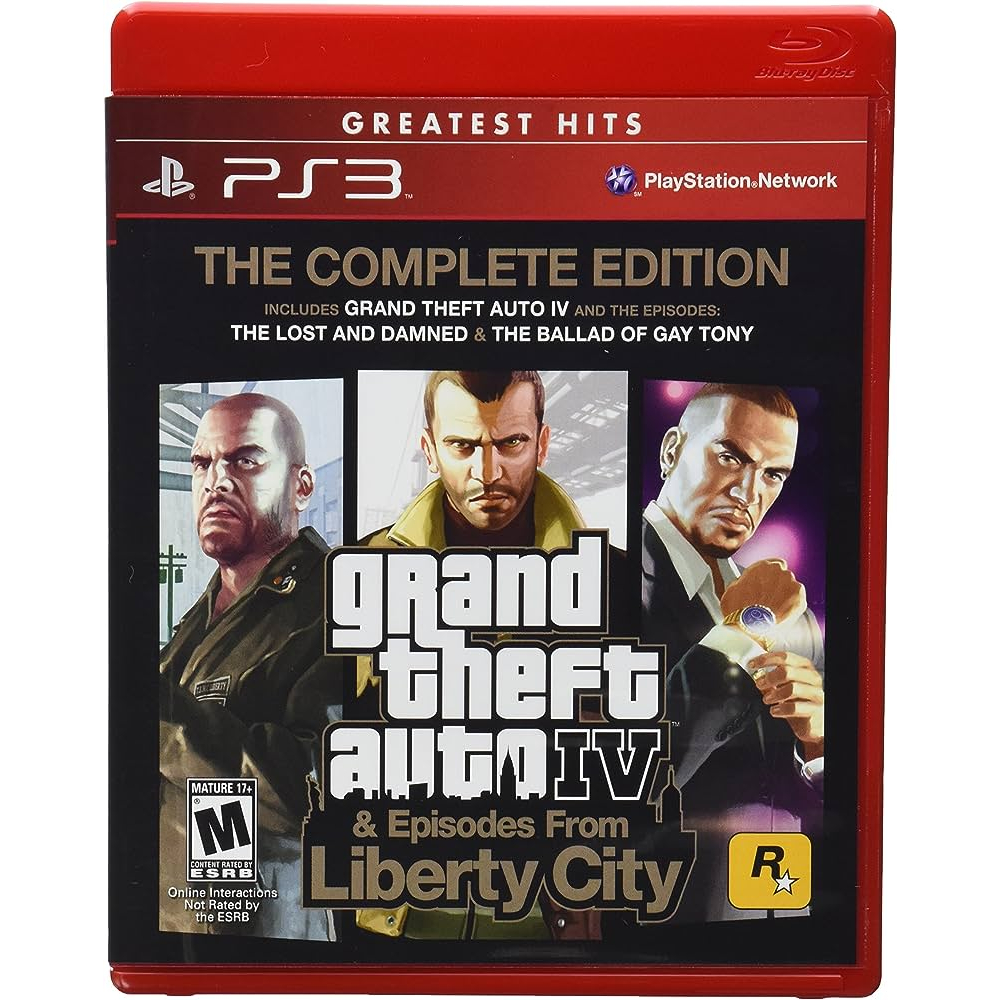 GTA IV EPISODES FROM LIBERTY CITY COMPELTE EDITION - GRAND THEFT AUTO 4 - EPISODES FROM LIBERTY CITY COMPELTE EDITION PS3 MIDIA FISICA ORIGINAL.