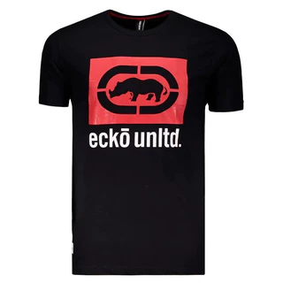 Camiseta Ecko Unltd 100% Algodão de Gola Redonda de Malha Fresca com Envio Imediato