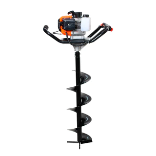 Perfurador De Solo A Gasolina 52cc 2t com Broca 80x20 Cm  Marca Tssaper em Oferta na Shopee