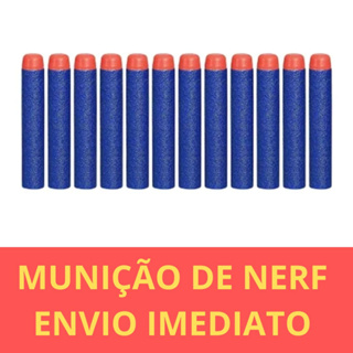 100 Peças/Conjunto Nerf Balas De Espuma Flexível 7.2cmx 1.3cm Refil Da  Dardos N-Strike Elite Blaster