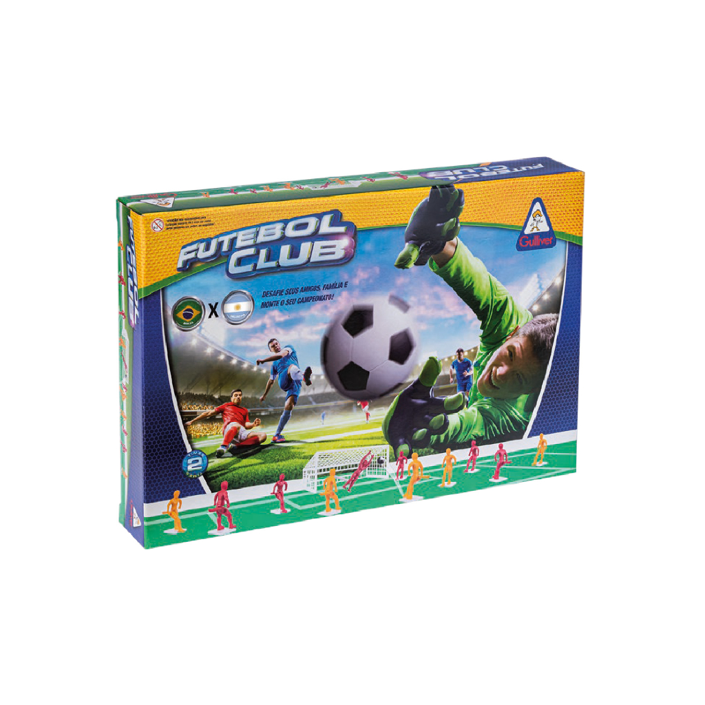 Jogo Futebol de Botão 12 Times Europa Gulliver - Bumerang Brinquedos