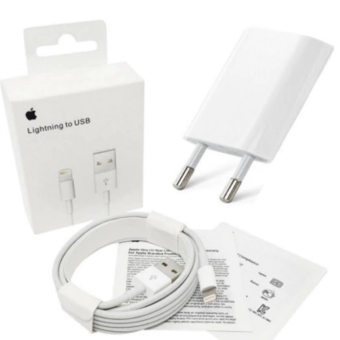 Carregador IPhone Completo Cabo Fonte Adaptador De Energia Usb Conversor Cabo Usb Carregador Rápido - 1 M Para Iphone 5 / 6 / 7 / 8 / X / 11 / 12 Pro