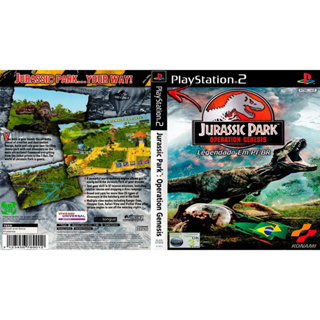 Jurassic Park Operation Genesis Portugues Playstation 2 Dvd