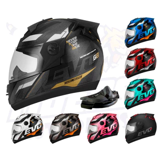 Capacete Para Moto Fechado Barato Evo G8 Pro Tork Motoqueiro Masculino Feminino Promoção Novo