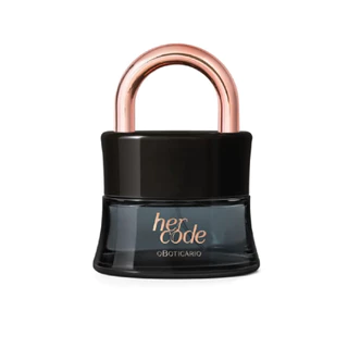 PERFUME HER CODE EAU DE PARFUM 50ML FEMININO O BOTICÁRIO