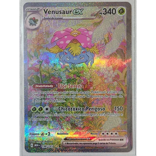 Carta Pokemon Venusaur ex (198/165) MEW