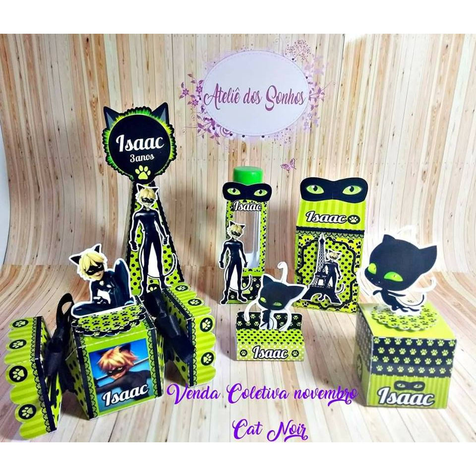 Fantasia Kids Cat Noir Joaninha Milagrosa - Kids Cat Noir Costume Mir
