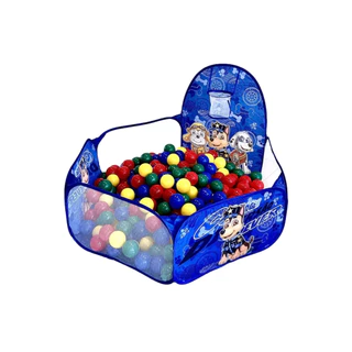 Piscina De Bolinhas Basquete Princesas Azul Divertida Kids brinquedos doguinhos
