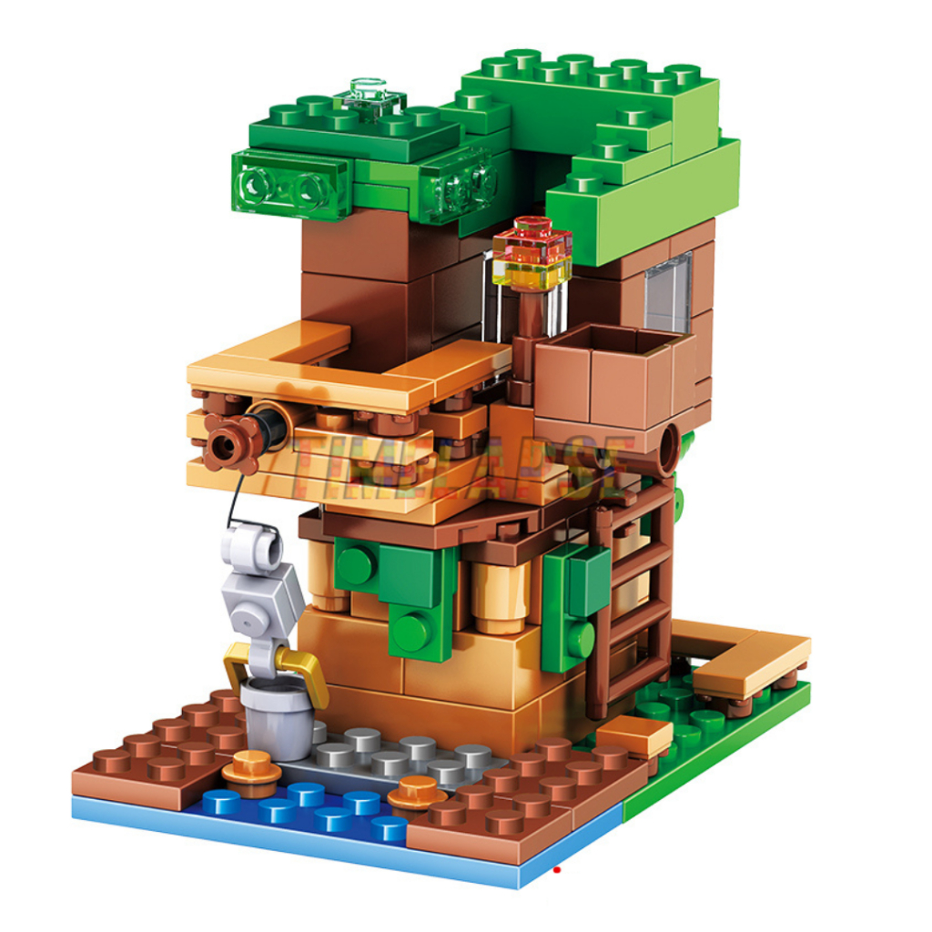 casa na árvore Minecraft