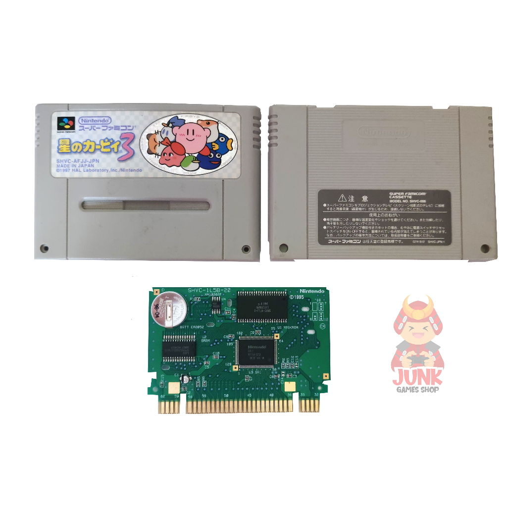 Super Nintendo - Kirby's Dream Land 3 Original SNES