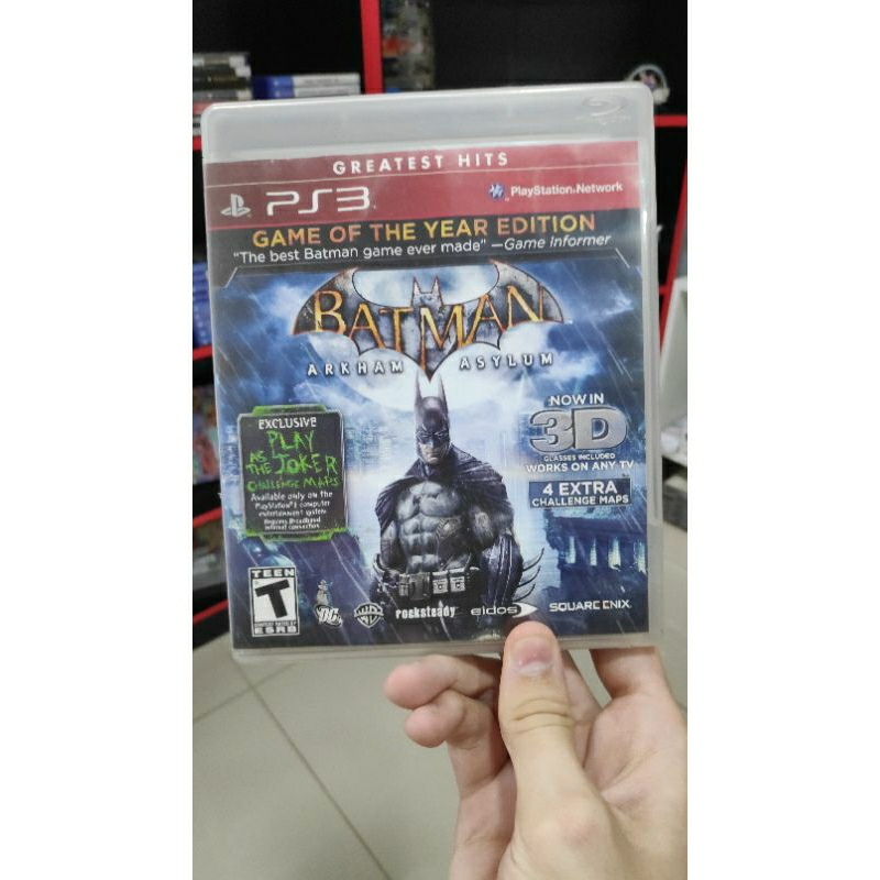 Batman Arkham Asylum GOTY – PS3 – Neuf Sous Blister – Version PAL Française – Region Free