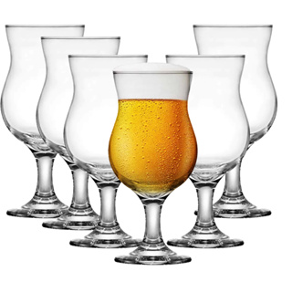 Jogo De Taças Cerveja Panama Pilsner Vidro 440ml 6 Pcs