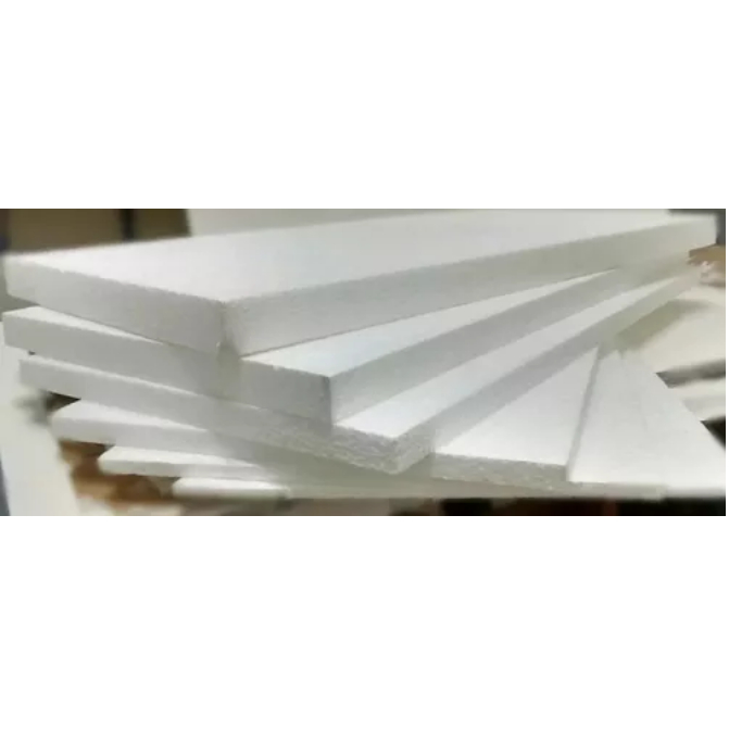 Placa isopor Eps T1 F Antichamas 30mm (3cm)- 1,00 X 50cm - kit c/ 5 ...