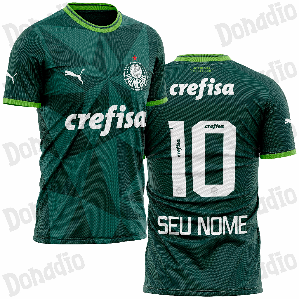 Camisa Palmeiras I 23/24 Personalizada Com Seu Nome e Número