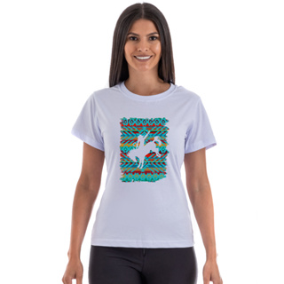 T-shirt texas country cowgirl Baby Look feminina