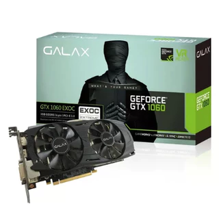 Placa De Vídeo Geforce Gtx Galax 1060 3gb Black - Na caixa/ usada por 6 meses
