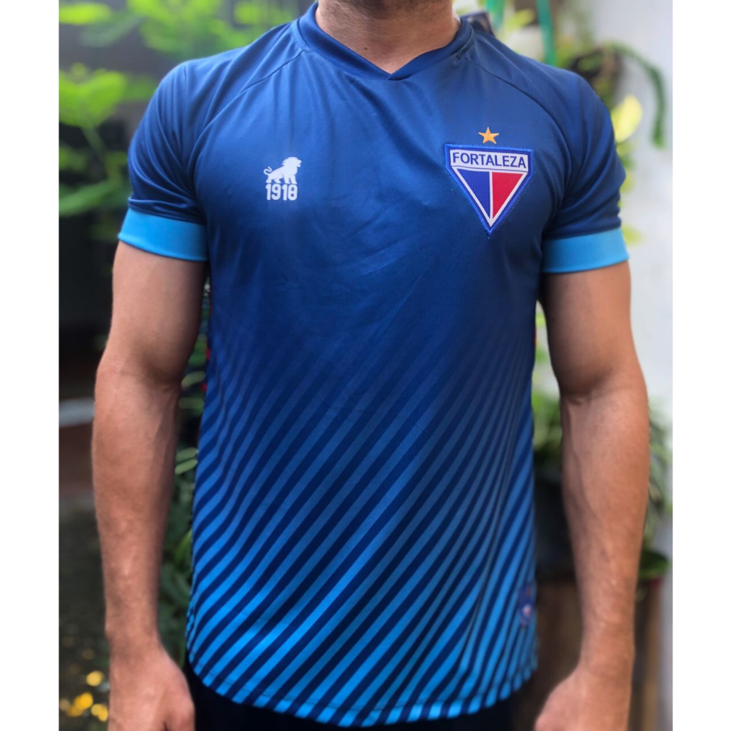 CAMISA FORTALEZA GOLEIRO 2023 AZUL MASCULINA