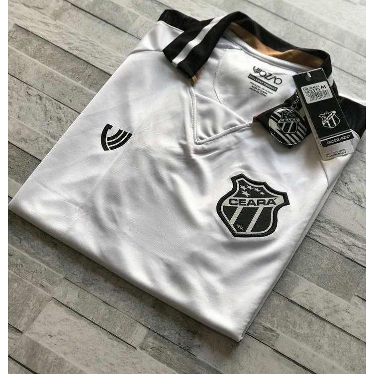 CAMISA CEARÁ GOLA POLO BRANCA 2023 MASCULINA