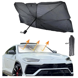Quebra Sol Para Brisa Carro Protetor Solar Guarda Chuva universal Flexível