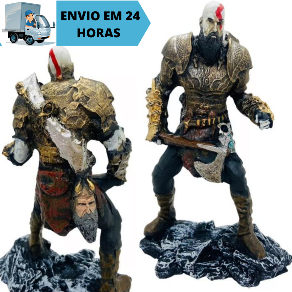 Boneco Goro Mortal Kombat Colecionável Geek 24cm Resina