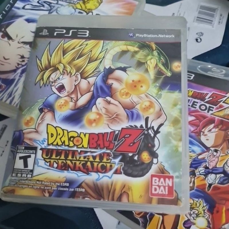 Jogo dragon ball z ultimate tenkaichi Ps3 - Playstation 3 - Play 3 mídia  física original