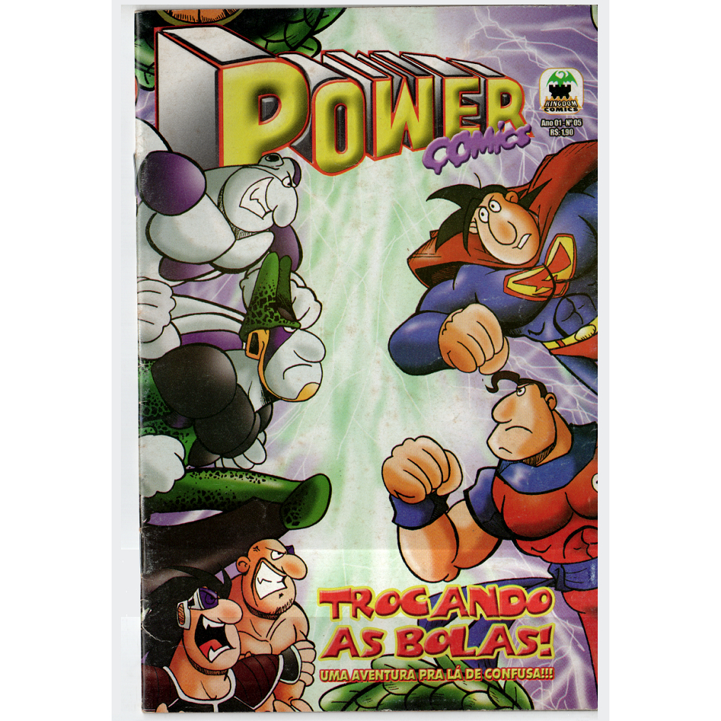 Mangá Power Comics N° 5 - Kingdom Comics 2001