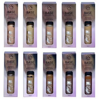 Base Líquida Chill Média Cobertura Pri Lessa Catharine Hill Vegana 30ml Angel Wings Matte