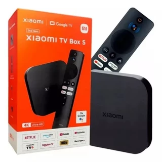 Xiaomi Mi Tv Box S 2ª Geração 4k 8gb Lacrado Original