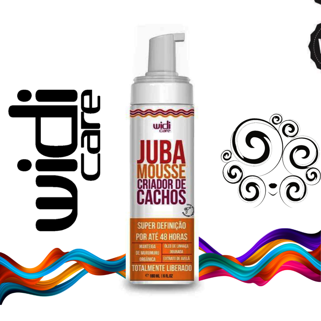 Juba Mousse Criador De Cachos Super Definição 180mL - Widi Care ...