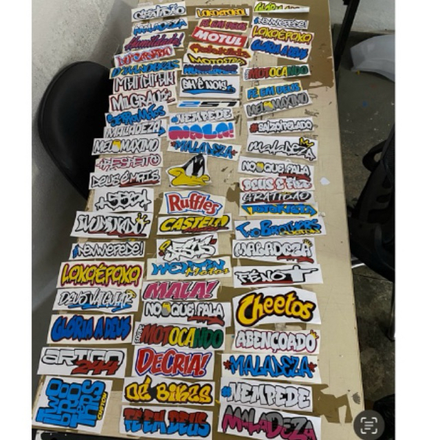 40 Adesivos para Capacete Original
