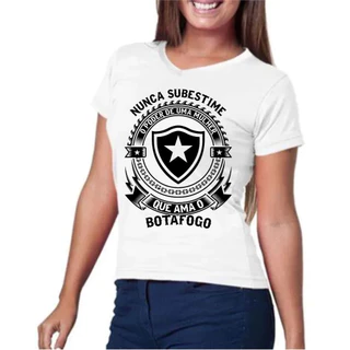 Camiseta Babylook Botafogo feminina