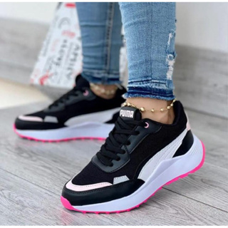 Tênis Puma X-Ray Square AC-Feminino Academia caminhada confortável