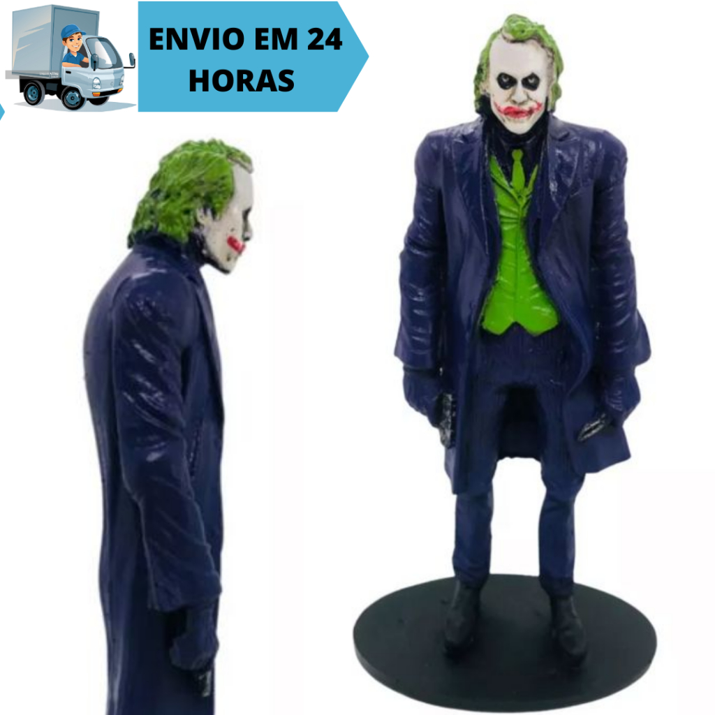 Boneco Coringa Roxo Clássico DC Colecionável Joker Batman Estátua ...