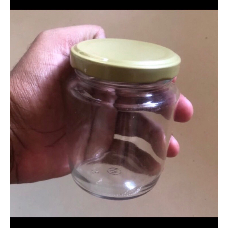 24 Potes de vidro Belém 240ml, com tampas