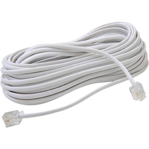 Cabo para Telefone e Fax RJ11 x RJ11 com 10 Metros | Shopee Brasil