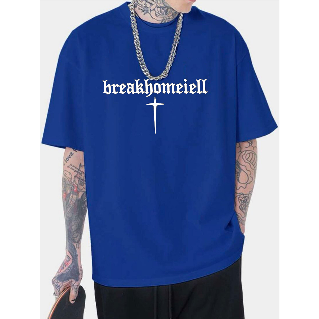 Camiseta Oversized Masculino Feminino Com Estampado Moda 2023